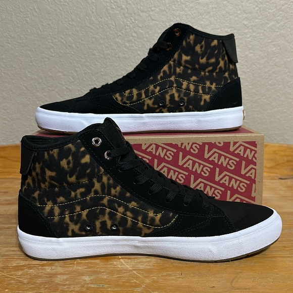 Vans The Lizzie skateboarding shoe tortoise Dark Brown Black multi Eco Cush main image 9